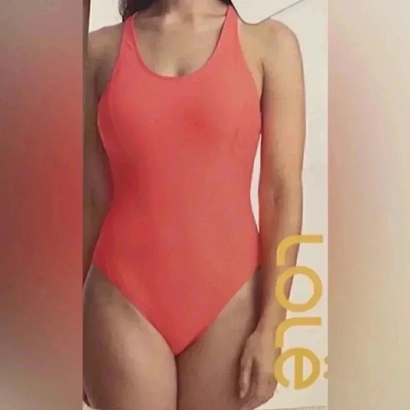 Lole "like new" coral one piece bathing suit one piece swimsuit 26 - Picture 6 of 6